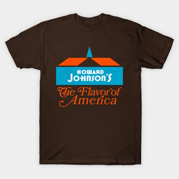 Howard Johnson's Flavor of America T-Shirt by carcinojen